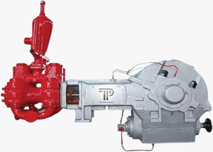 Cementing double piston pump 9T
